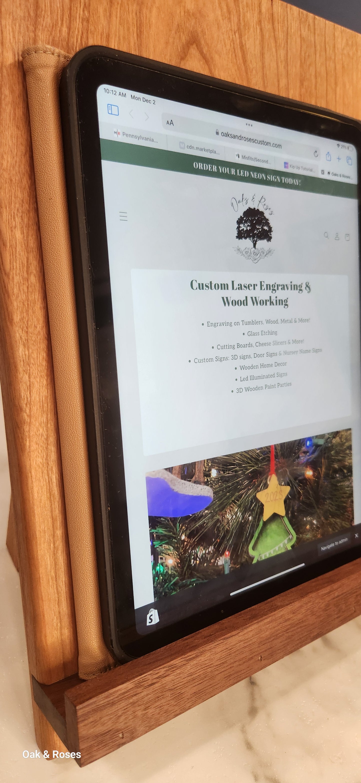 Recipe Book or Ipad stand