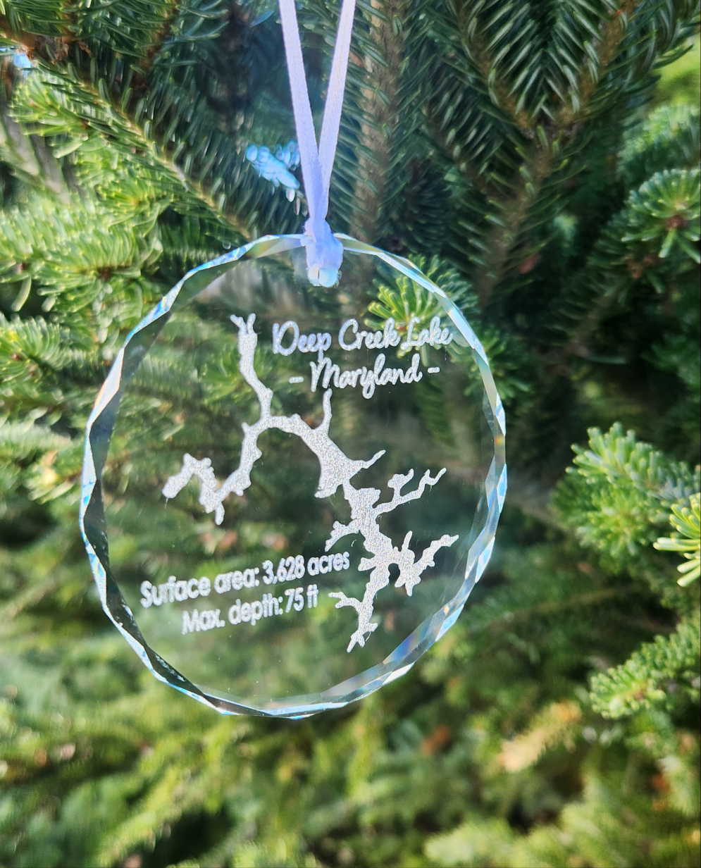 Glass Deep Creek Lake