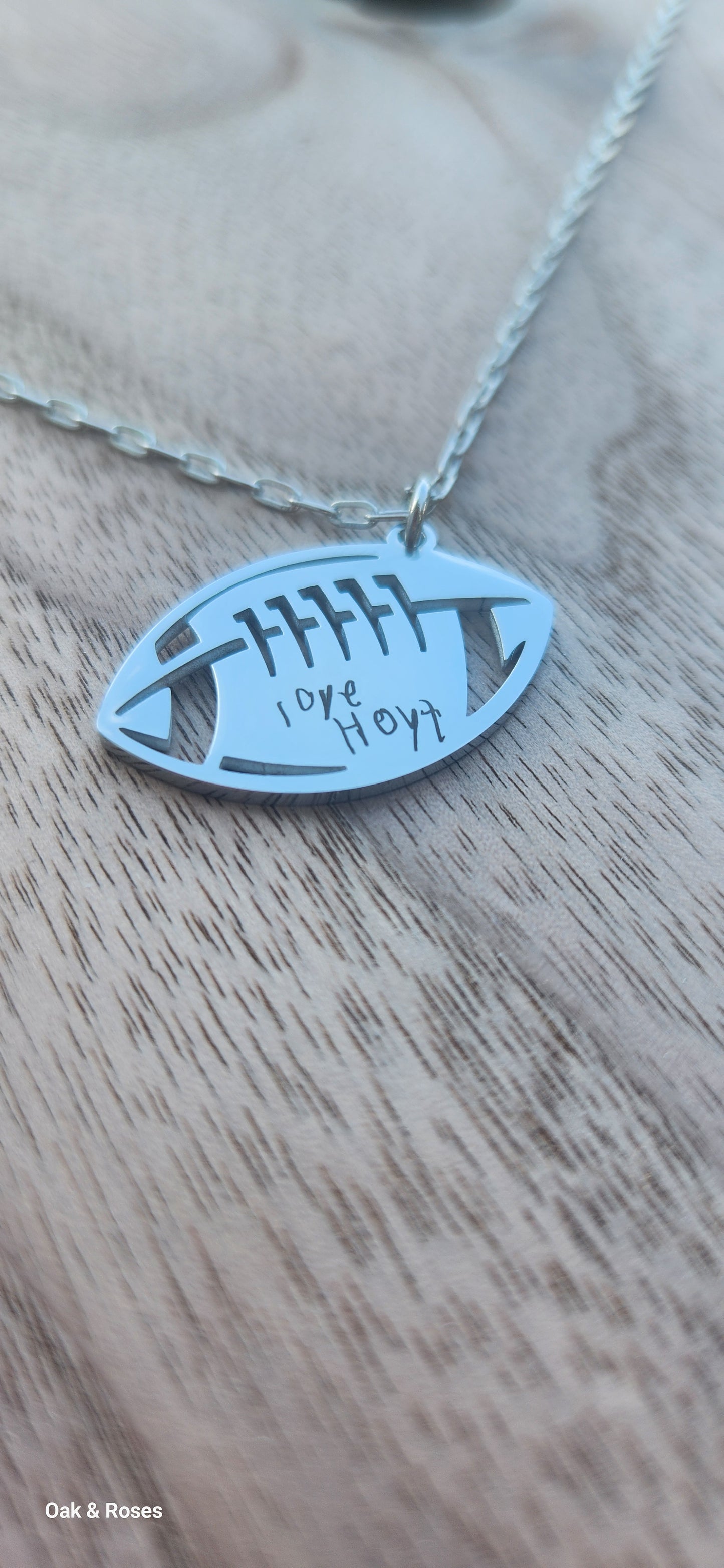 Football Necklace