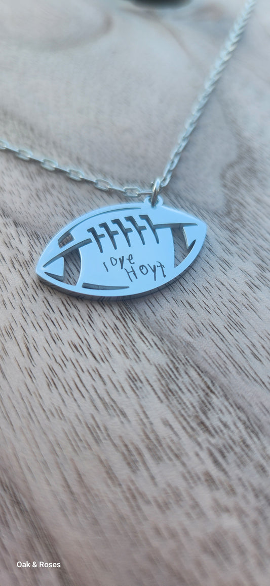 Football Necklace