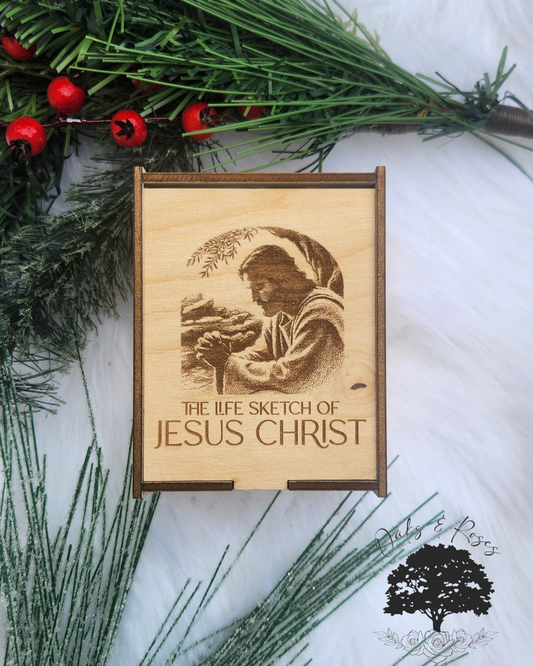 The Life Sketch of Jesus Christ Ornament Set