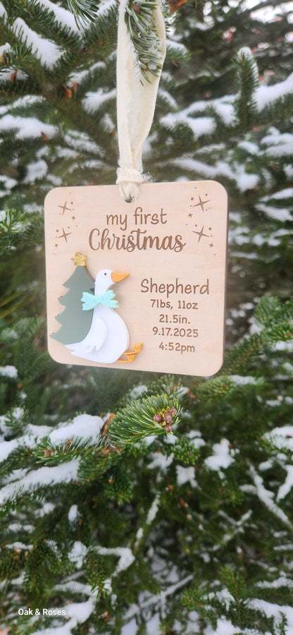 Baby Goose First Christmas