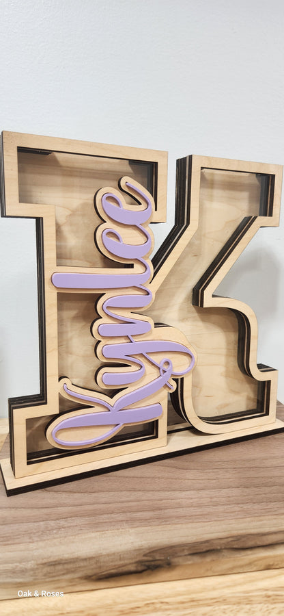 Letter Name Piggy Banks